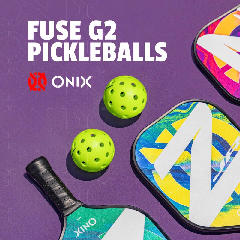 Onix Fuse G2 Outdoor Pickleball Balls - Image 2